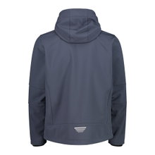 CMP Softshelljacke (winddicht, wasserabweisend) mit Kapuze titaniumgrau/anthrazit Herren